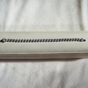 Women's Diamond White Gold Tennis Bracelet